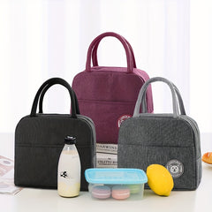 Portable Insulated Lunch Bag Fresh Keeping Aluminum Foil Outdoor Lunch Bag