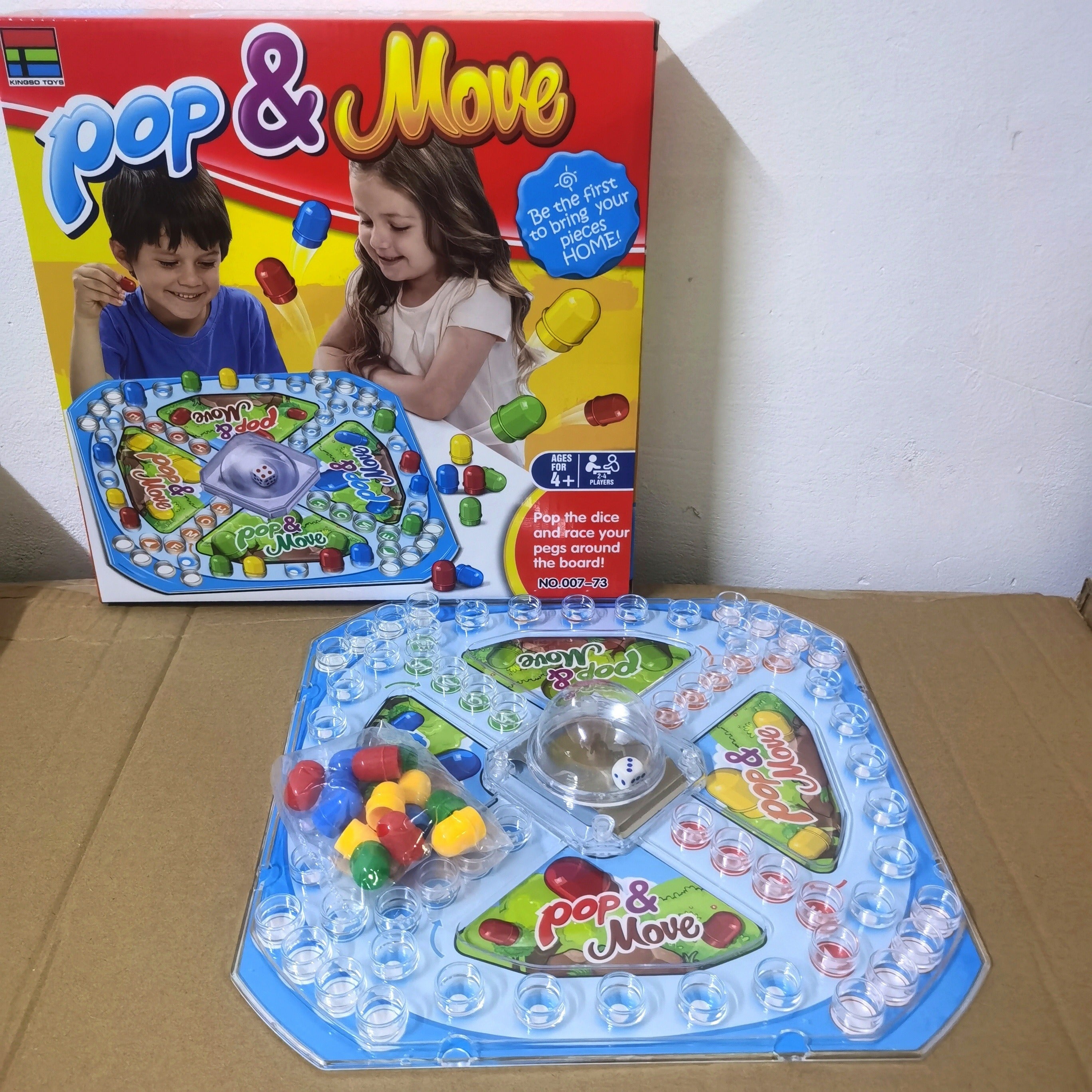 Checkers Game Fun Tabletop Interactive Game 2-4 Players