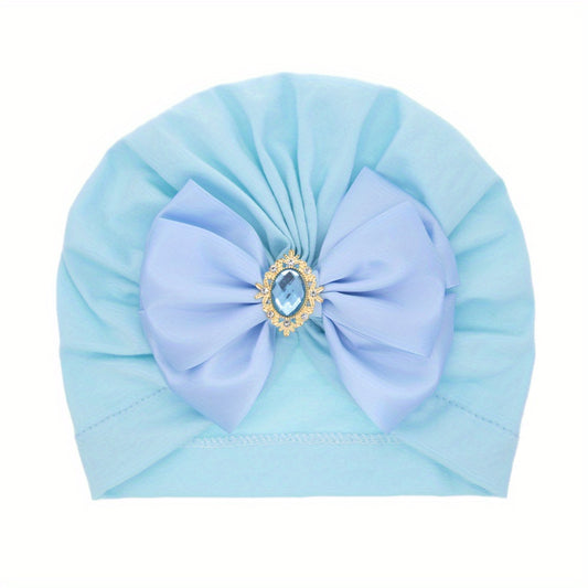 Casual Bow Knot Pullover Hat For Kids