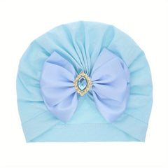 Casual Bow Knot Pullover Hat For Kids