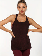 Women's Plus Size Cross Back Yoga Tank Top