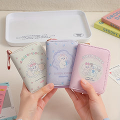 Cartoon PU Leather Short Wallet for Girls