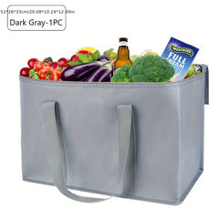 1pc Portable Insulated Bag Large Capacity Grocery Bags