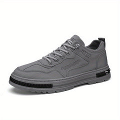 Men's Letters Print Skate Shoes Non Slip Sneakers
