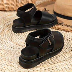 Women's Open Toe Beach Sandals Anti Slip Thick Bottom Outdoor Shoes