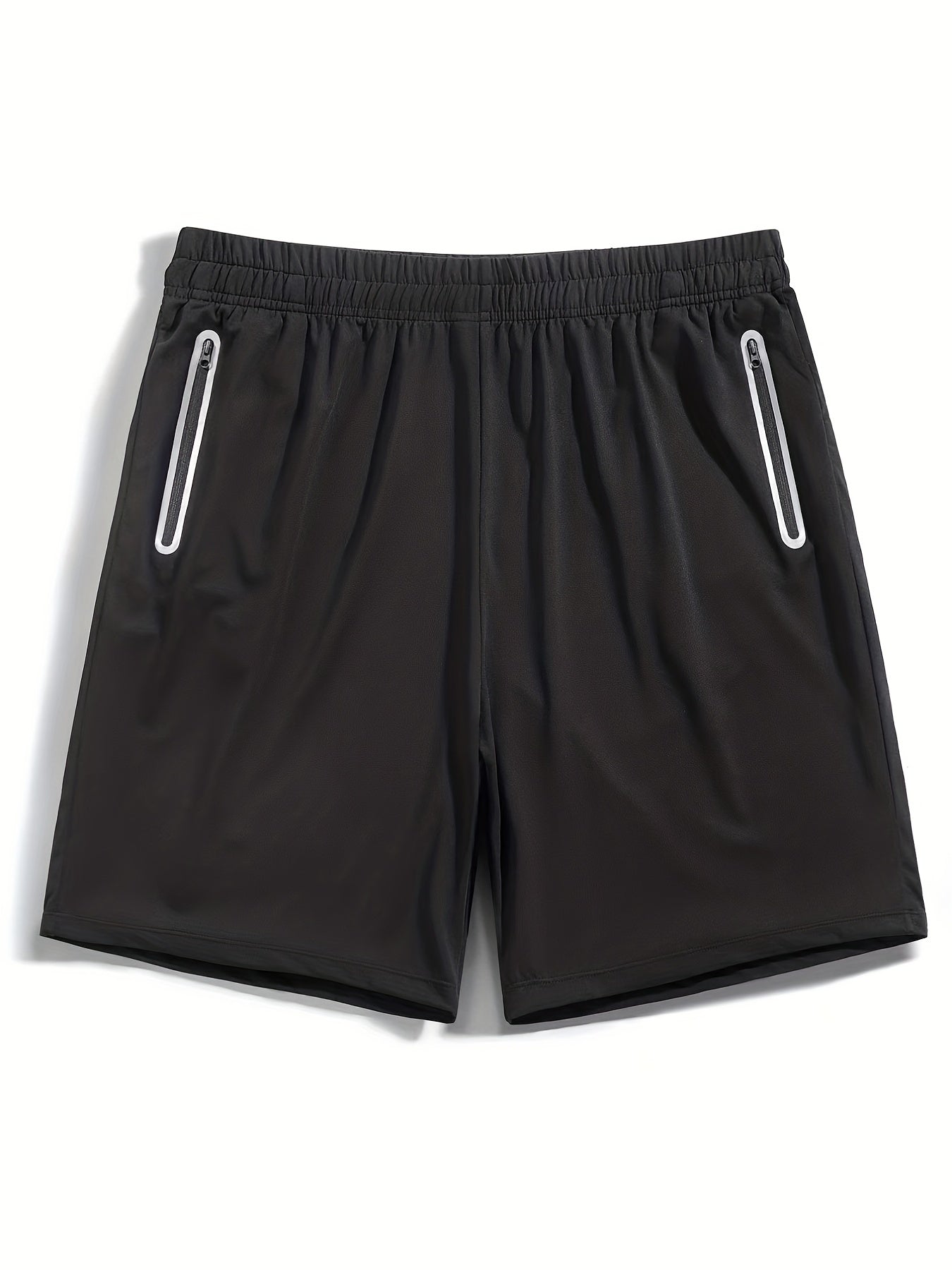 Men's Side Zip Pockets Running Shorts