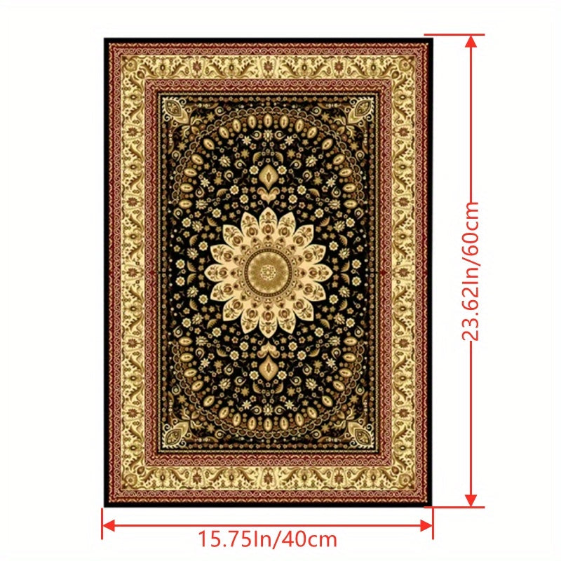 Persian Style Welcome Door Mat Non-slip Outdoor Indoor Entrance Mat