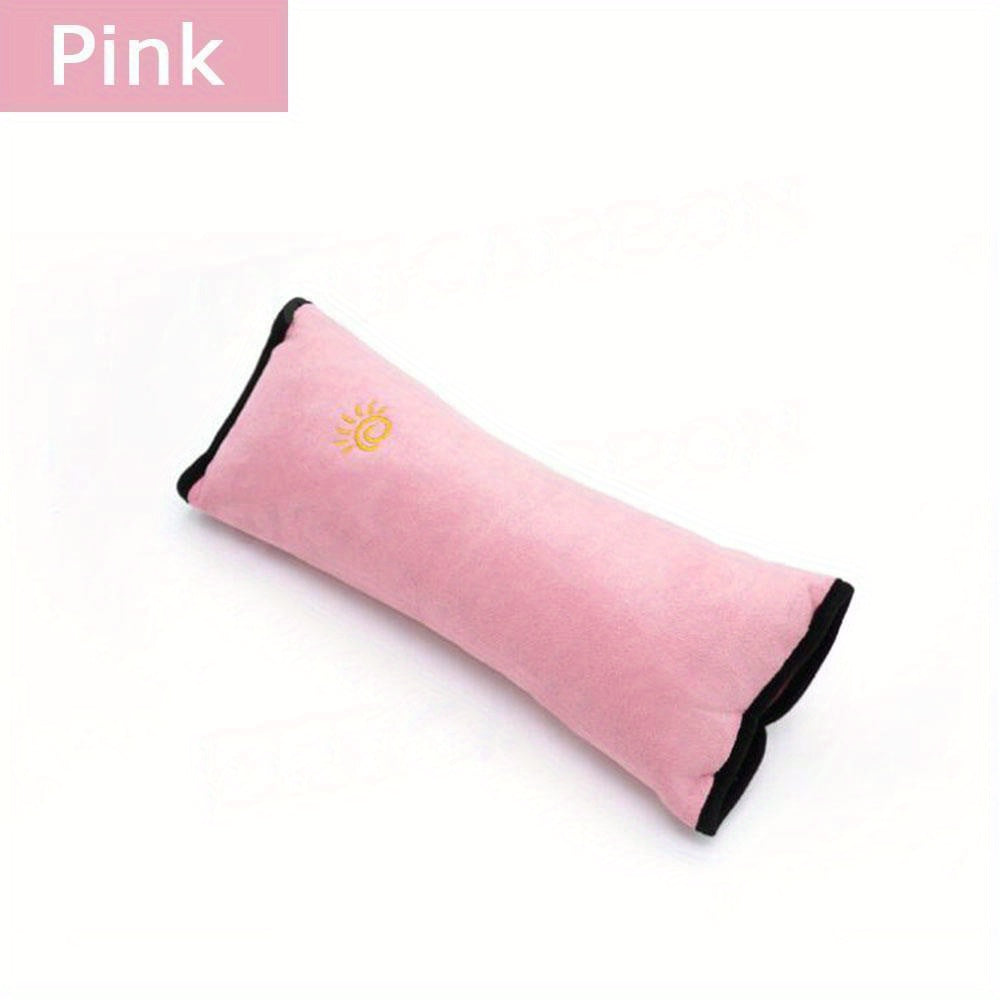Car Safety Seat Belt Pillow Plush Cushion Kids Shoulder Protection