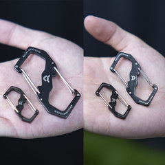 S-shaped Keychain Quick Hook Stainless Steel Outdoor Camping