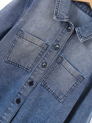 Boys Casual Denim Jacket Button Down