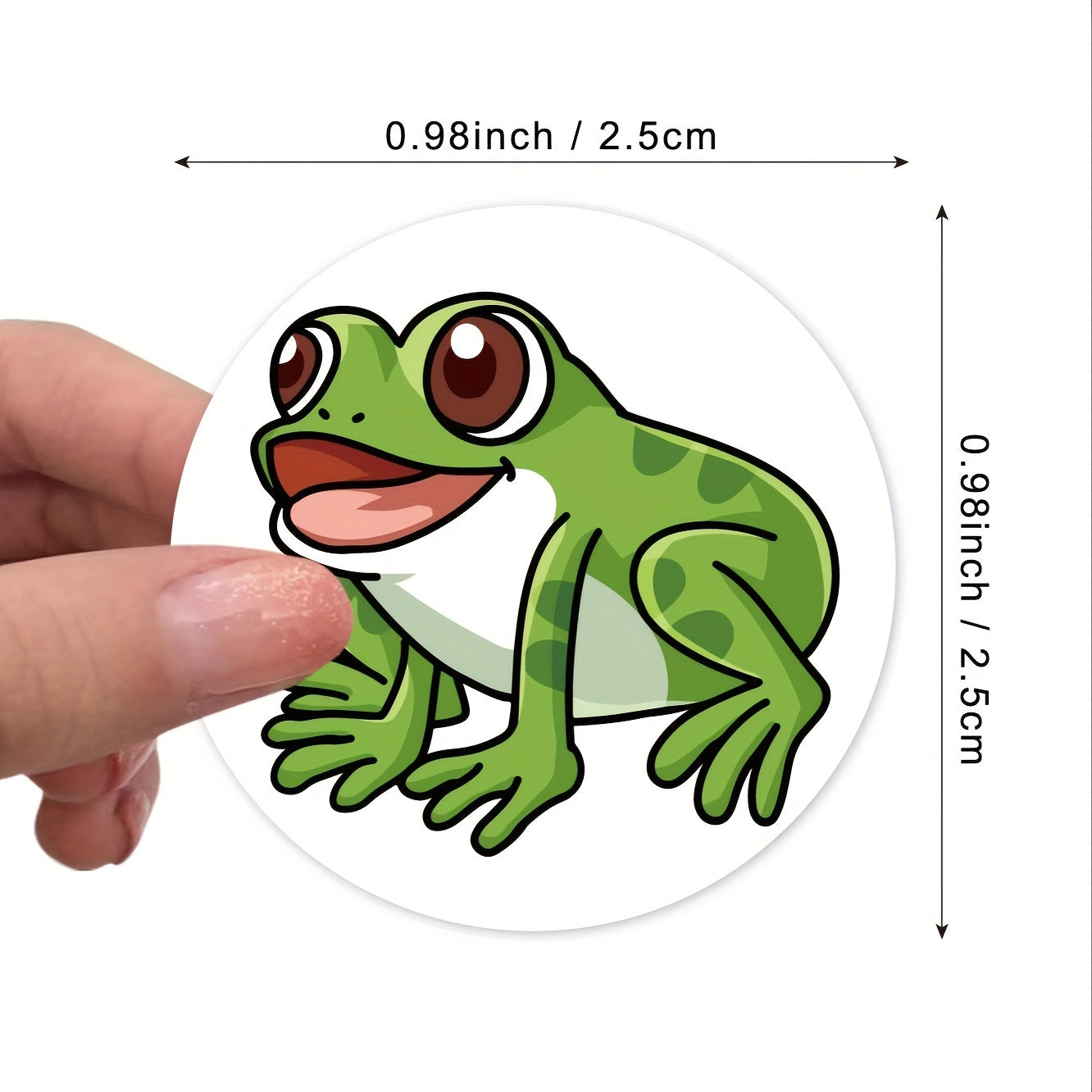 200pcs Cartoon Animals Stickers Roll Scrapbook DIY Gift Decoration