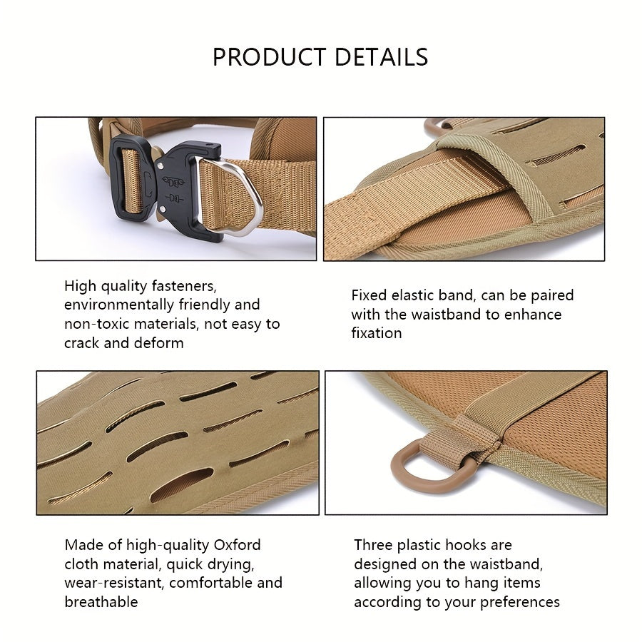 Outdoor Waistband Wilderness Accessory Woven Belt Waterproof Waistband Bag