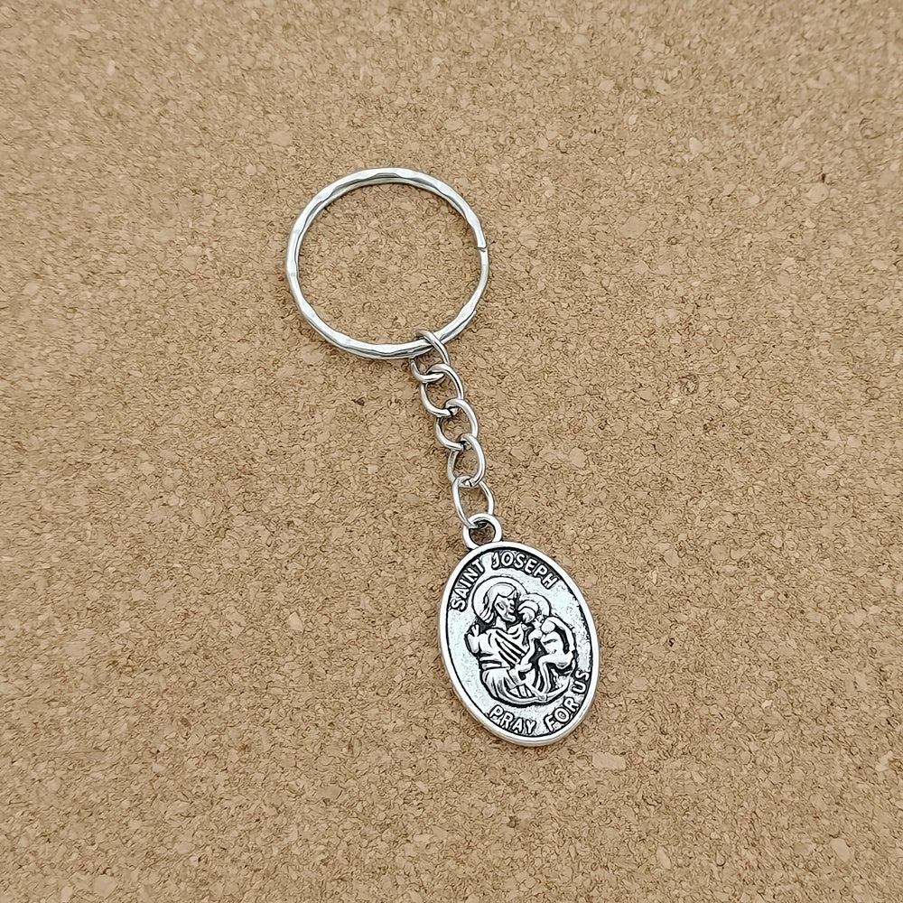 SAINT JOSEPH PRAY FOR US Key Chain For Men Y 439