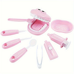 Kid's Dental Examination Playhouse Toy - Role Playing Tooth Doctor Set