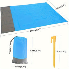 Portable Beach Mat Picnic Blanket Outdoor Camping