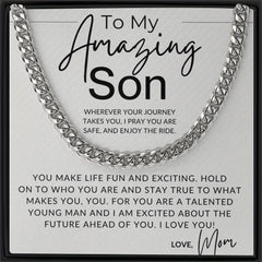 Cuban Chain Pendant Necklace Minimalist Cuba Necklaces Gift Boys