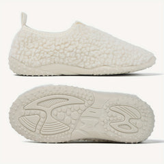 Furry House Shoes Girls Soft Non Slip Walking Shoes Indoor Autumn Winter