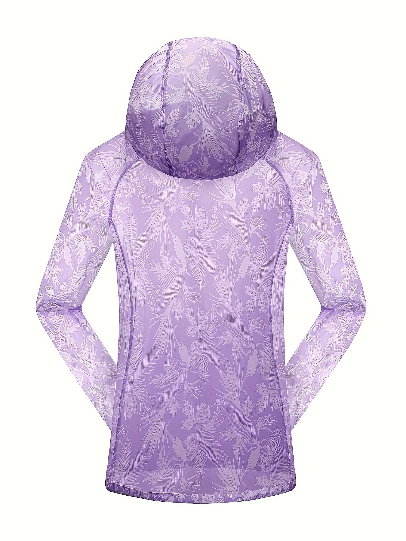 Leopard Print Sun Protection Hooded Jacket Quick Drying Hoodie