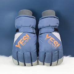 Men's Skiing Gloves Touch Screen Outdoor Riding Waterproof Windproof Gloves