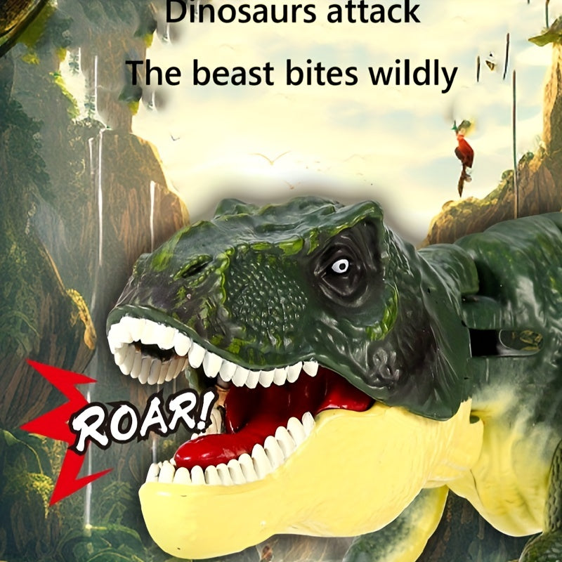 T-Rex Dinosaur Toy Head Swing Bite Kids Gift Trick Doll