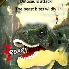 T-Rex Dinosaur Toy Head Swing Bite Kids Gift Trick Doll
