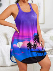 Crew Neck Sleeveless Home Dress Women's Loungewear