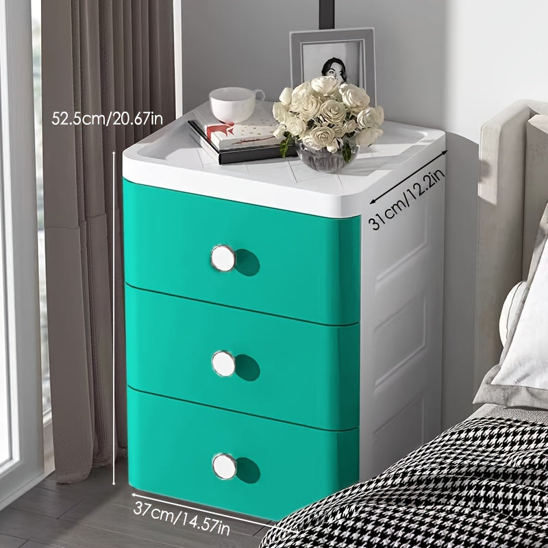 Drawer Storage Cabinet Plastic Layer Storage Shelf For Clothes Toys Craft
