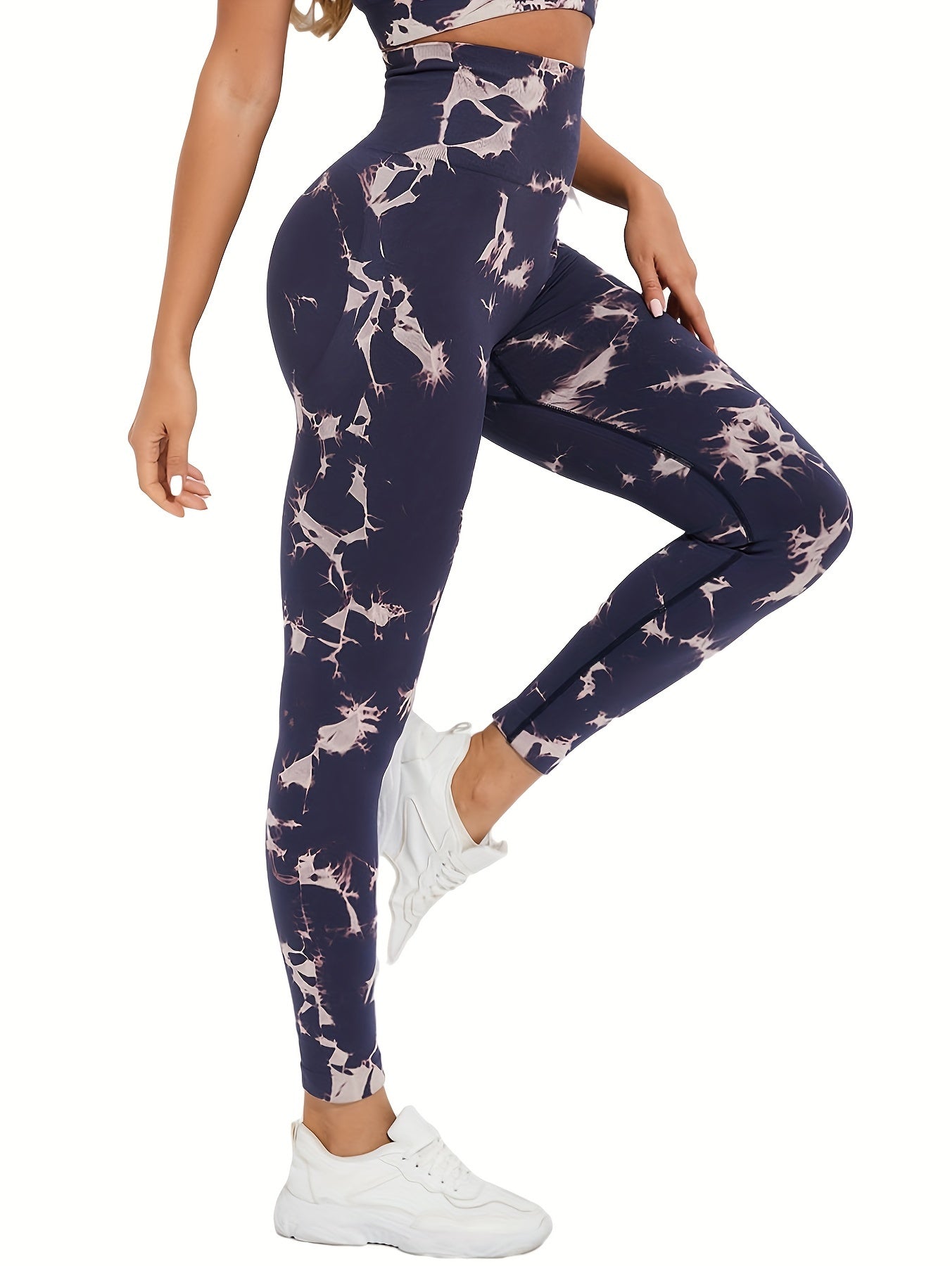 Tie Dye Yoga Pants High Stretch Leggings