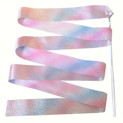 Sparkling Glitter Dance Ribbon for Rhythmic Art Gymnastics