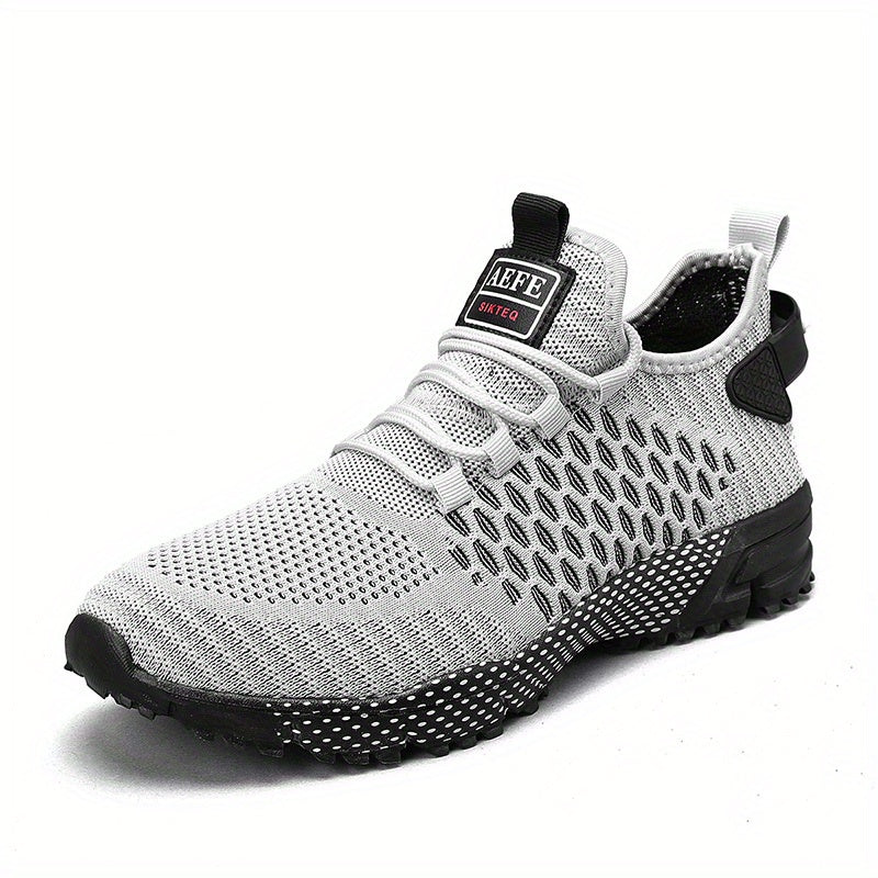 Men's Breathable Running Shoes Lightweight Jogging Sneakers