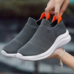 Women's Lightweight Slip on Casual Sneakers Breathable Running Sports Shoes