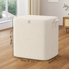 Non Woven Fabric Quilts Storage Bag Large Capacity Household Wardrobe Organizer