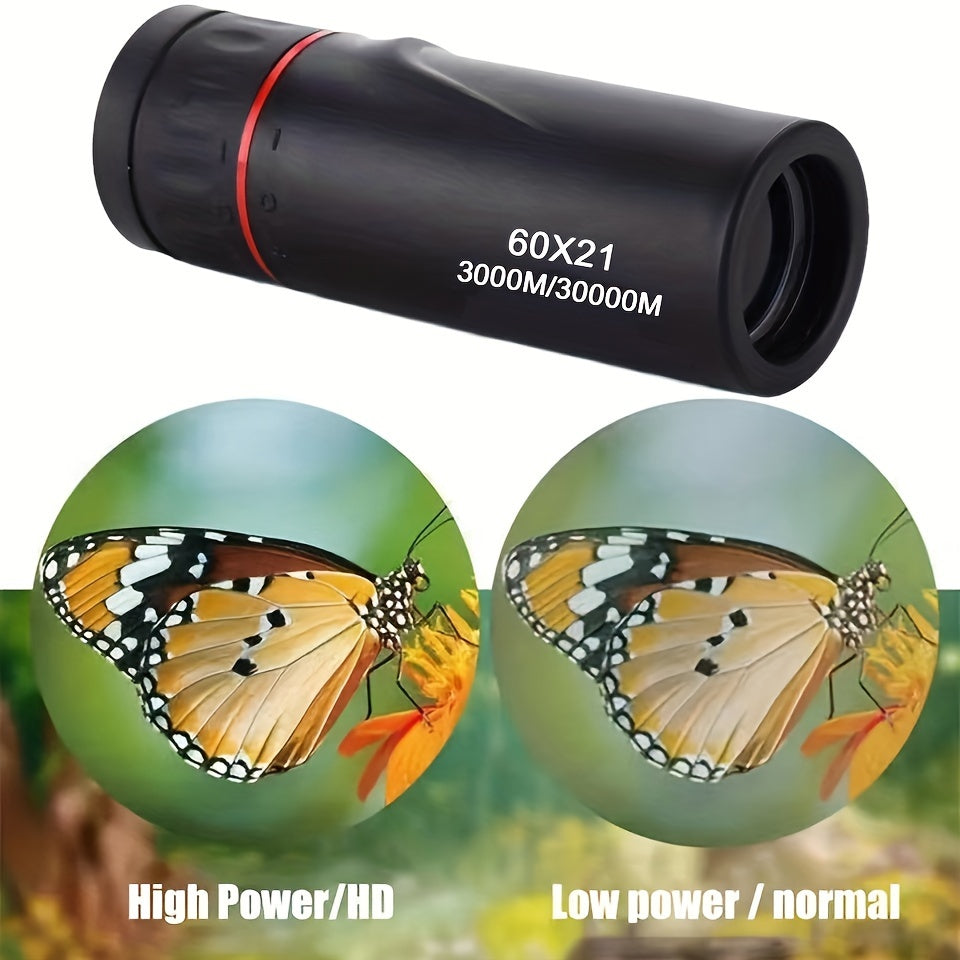 High Power Monocular Telescope for Smartphone Photos