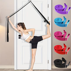 Yoga Stretch Belt Fitness Training Resistance Band