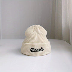 Kids Knitted Woolen Hats Autumn Winter Warm Melon Hats