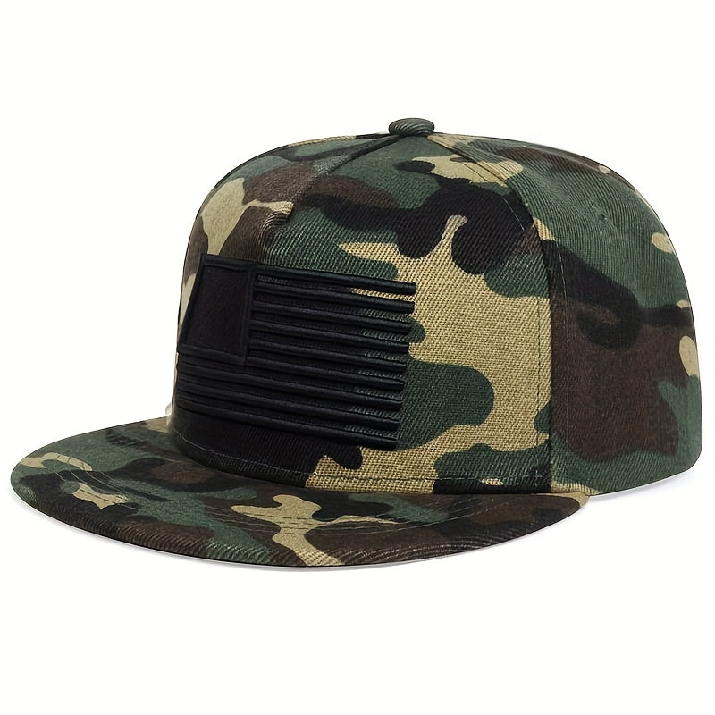 Men's American Flag Baseball Cap Sunscreen Hat