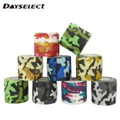 2pcs Camouflage Pet Bandages Self Adhesive Non Woven Elastic Finger Protection
