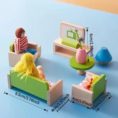 Mini Simulation Doll House Furniture Set