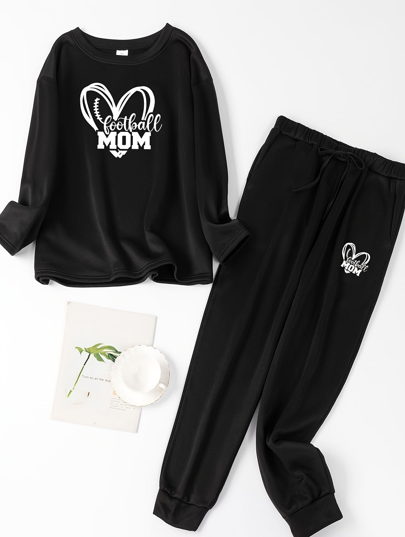 Casual Loungewear Set Women's Pajama 2 Piece