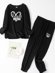 Casual Loungewear Set Women's Pajama 2 Piece