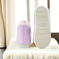 Women's Non Slip Snow Boots Medium Tube Shoes