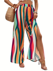 Casual Elastic Waist Pants for Women