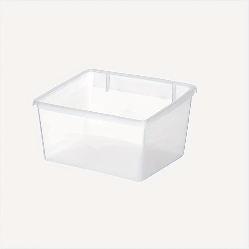Durable Plastic Storage Bin for Organizing Hardware Accessories