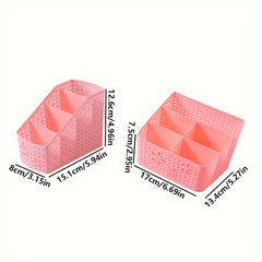 Plastic Desktop Storage Box Remote Control Organizer