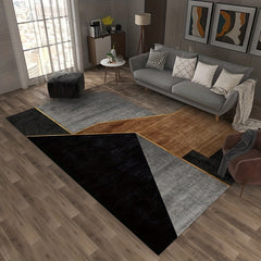 Modern Stylish Area Rug Non slip Soft Comfortable Home Decor