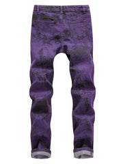 Boys Stylish Tie dye Denim Pants Kids Clothing