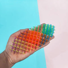 Colorful Plastic Relax Worm Toy Sensory Stimulating Office Gift
