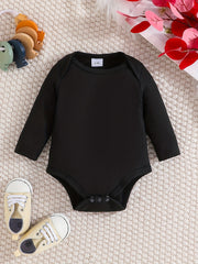 3pcs Baby Boy Casual Ribbed Kit Triangle Rompers