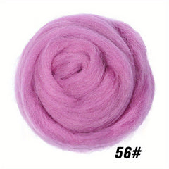 22lb Multicolor Felting Wool Fiber Soft Roving