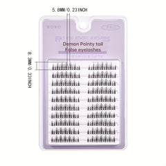 One Piece False Eyelashes Wispy Curling for Natural Sunflower